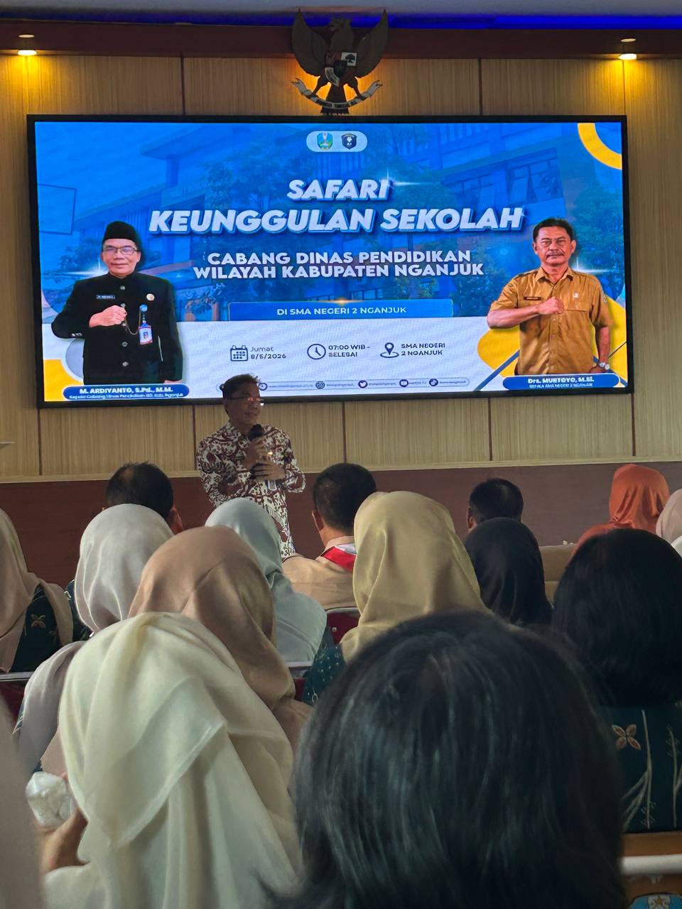 Safari Keunggulan Sekolah SMAN 2 Nganjuk Tingkatkan Mutu Pendidikan